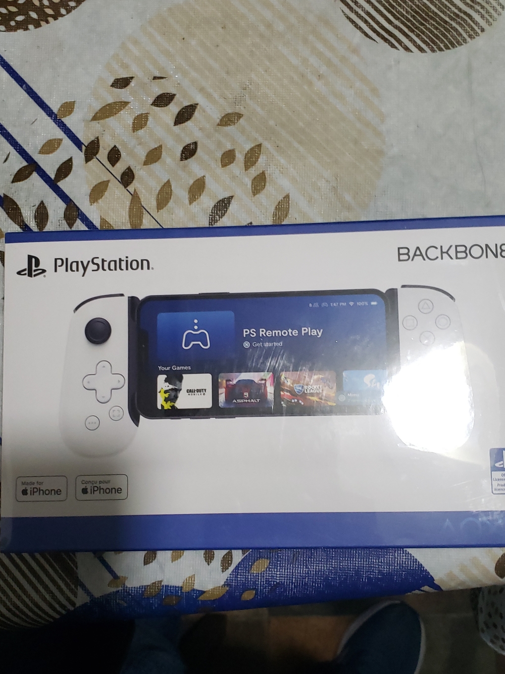 Sony PlayStation Backbone Mobile Controller - White